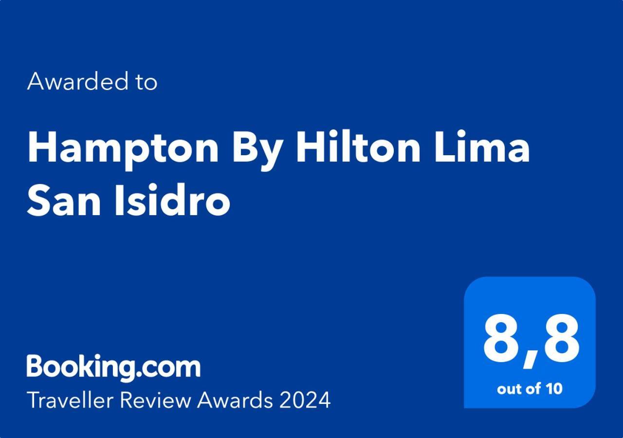 Hotel Hampton By Hilton Lima San Isidro Extérieur photo